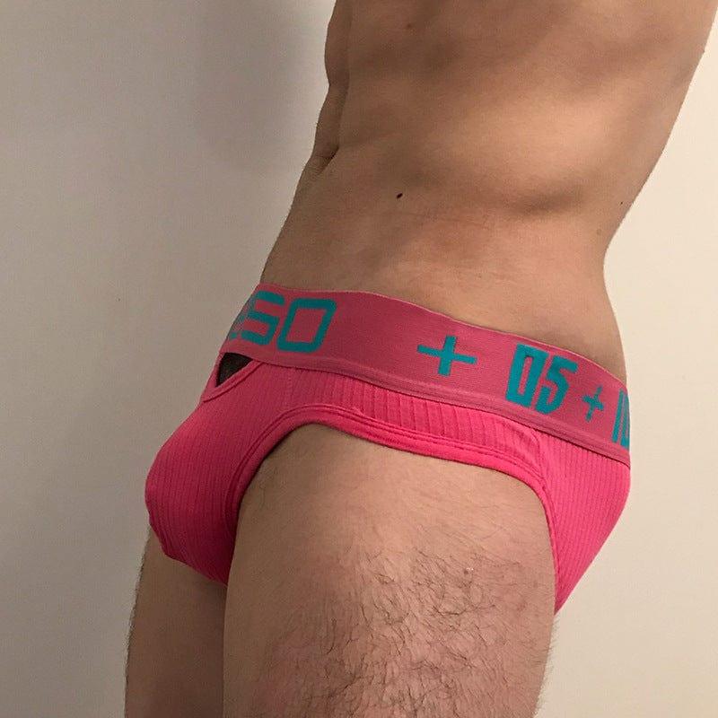 prince-wear popular products Plum Red / M O85O | Hollow-Out Briefs