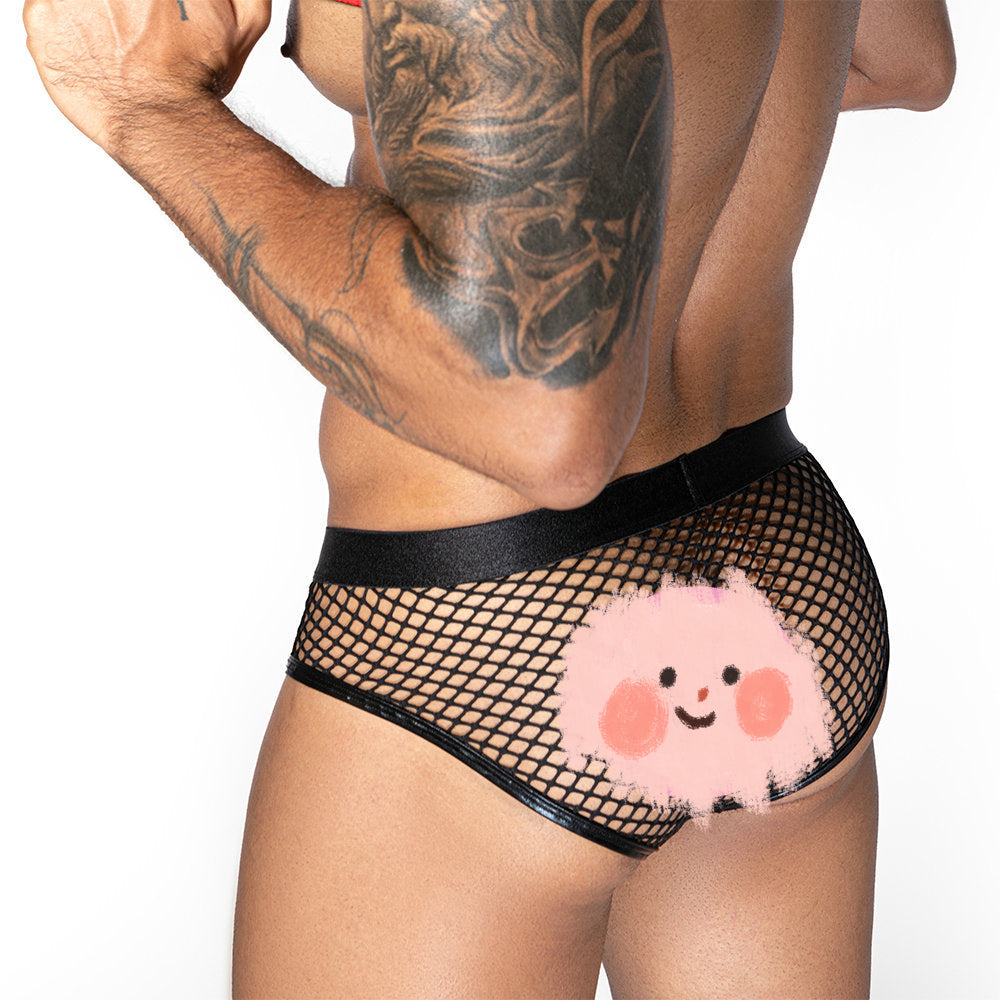 JSY Men's Lingerie | Fishnet Briefs