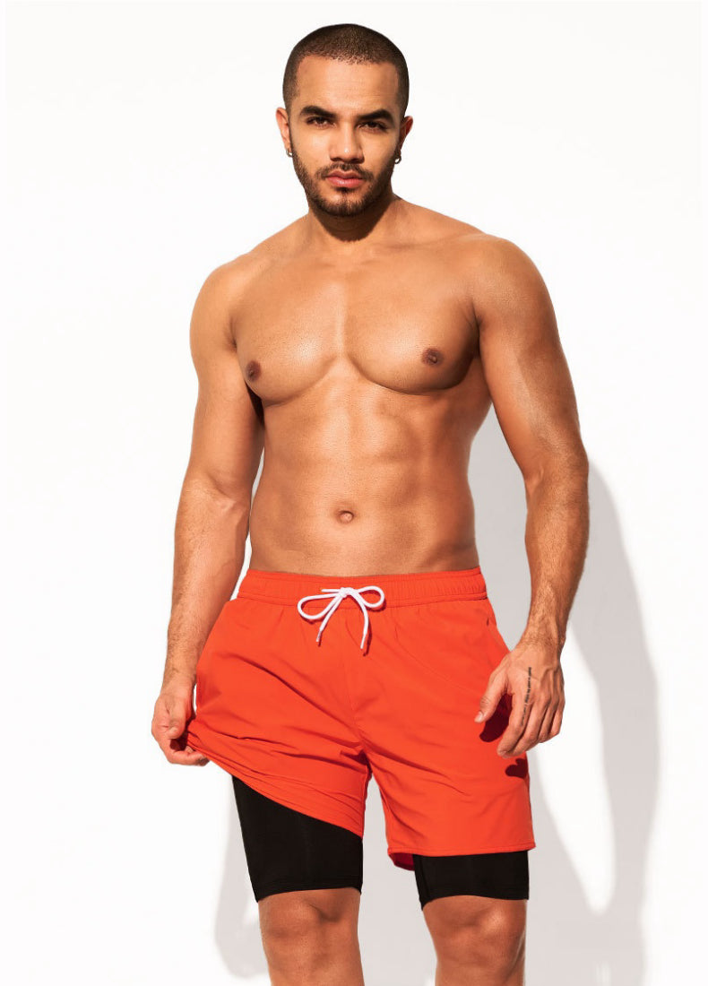 DESMIIT | Quick Dry Double Layer Swim Trunk