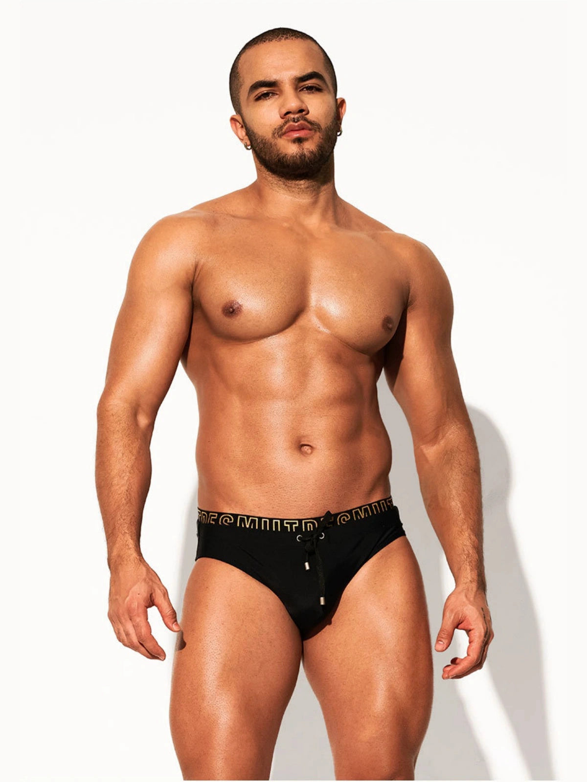 DESMIIT | Low Rise Swim Brief with Removable Bulge Pouch