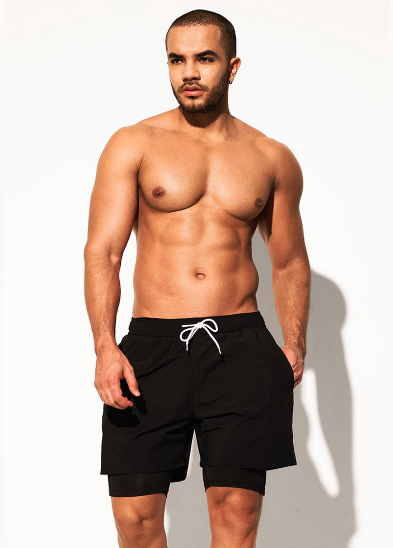 DESMIIT | Quick Dry Double Layer Swim Trunk