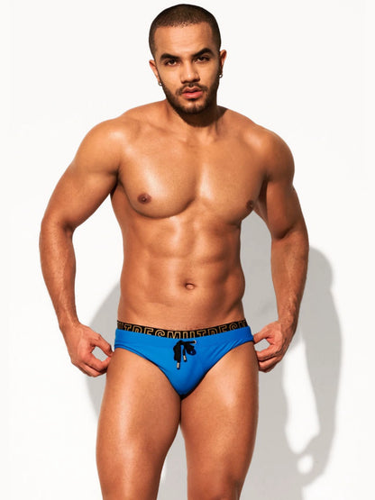 DESMIIT | Low Rise Swim Briefs with Removable Bulge Pouch