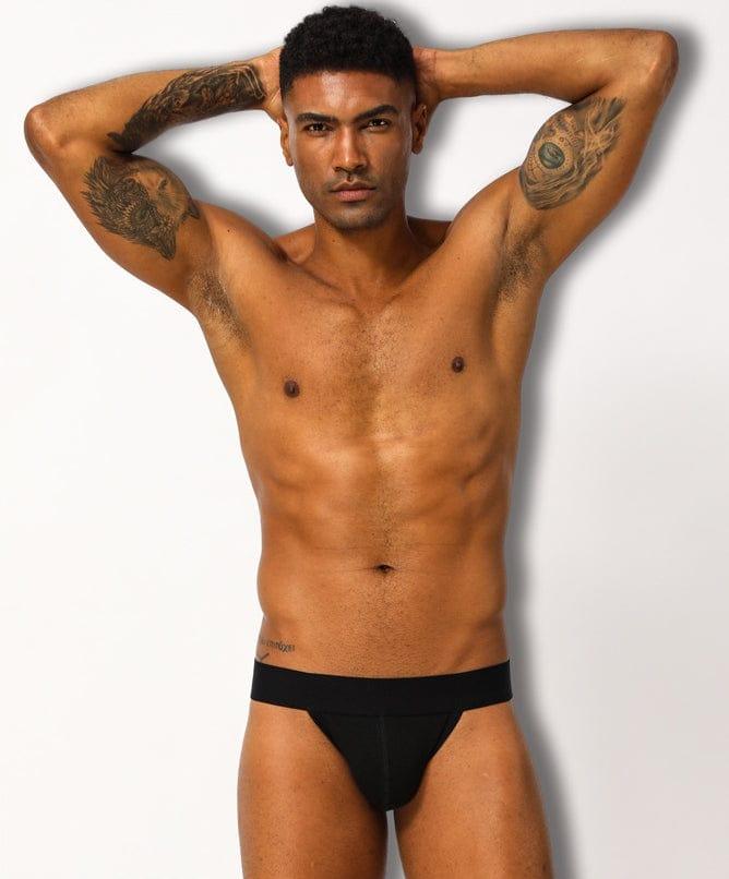 prince-wear popular products Black / M ADANNU | Classic Solid Color Jockstrap