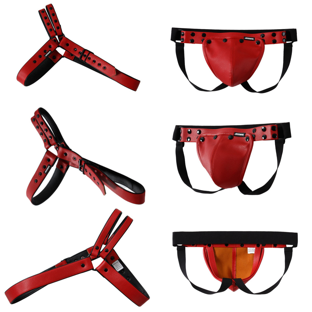 JOCKMAIL | Adjustable Removable Harness Jockstrap Men's Lingerie Suit