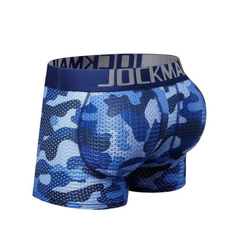 prince-wear JOCKMAIL | Camo Mesh Boxer with Removable Pads