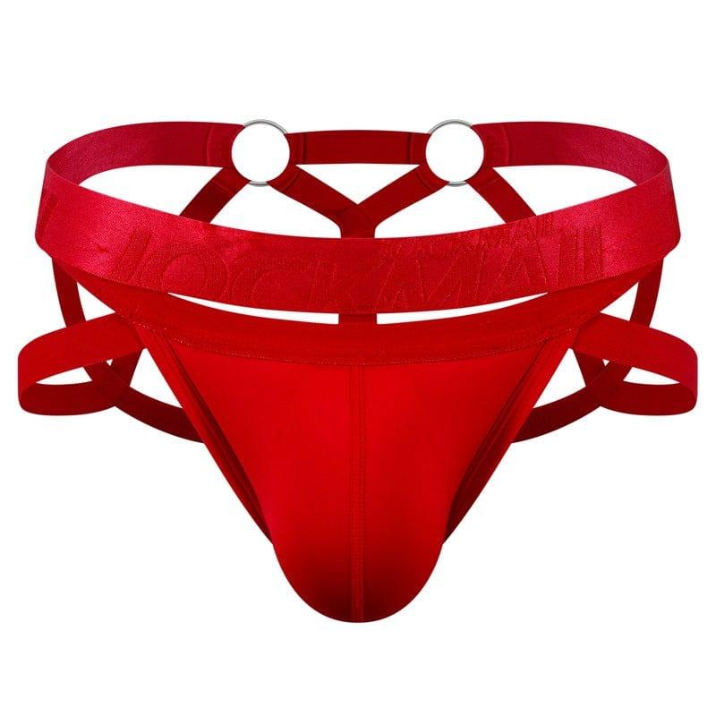 prince-wear Jockstraps Red / M JOCKMAIL | Vitality Adjustable Support Dual Jockstrap