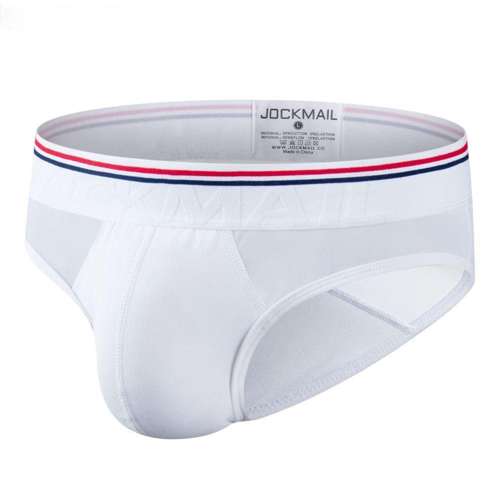 prince-wear Briefs JOCKMAIL | Electric Charger Patchwork Sheer Brief