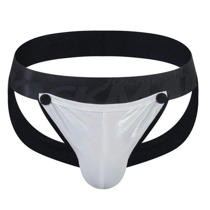 prince-wear White / M JOCKMAIL | Iridescent Core Detachable Jockstrap