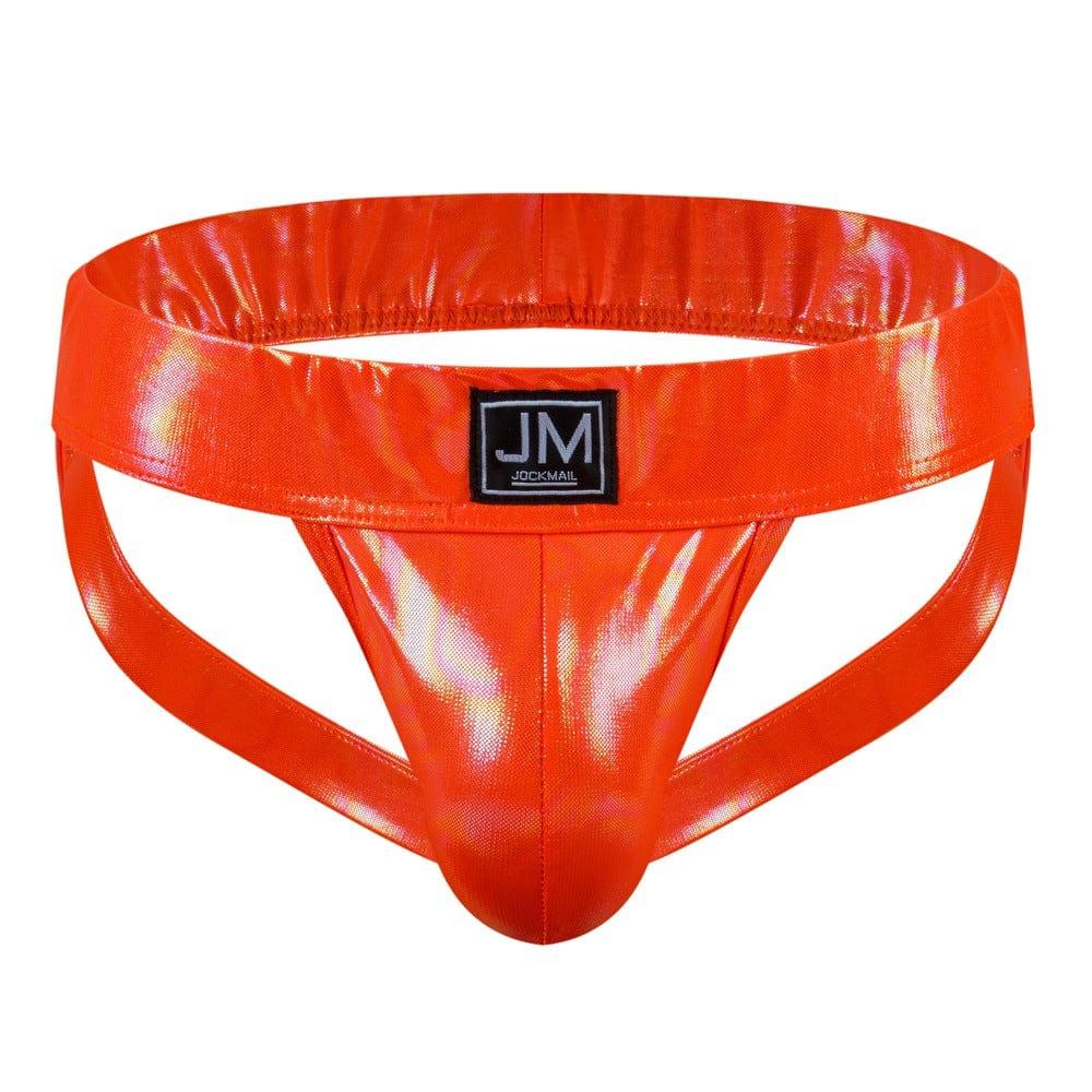 prince-wear Orange / M Jockmail | Iridescent Jockstrap