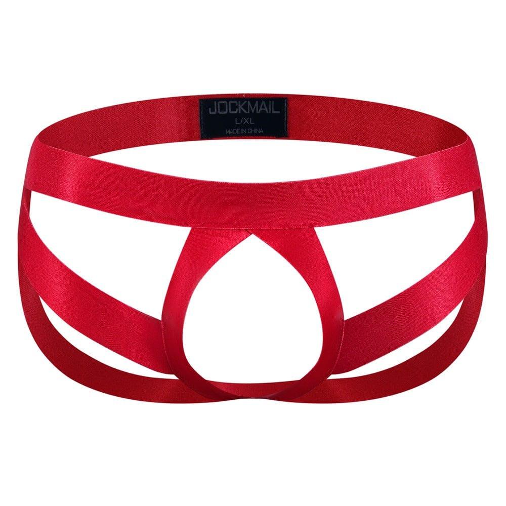 prince-wear JM249 Red / S/M JOCKMAIL | Mobius Ring Jockstrap