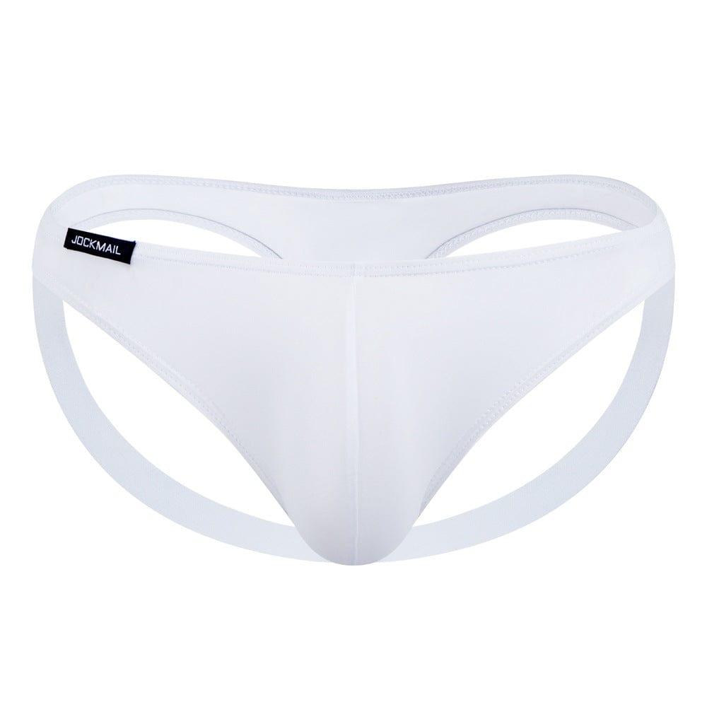 prince-wear White / M JOCKMAIL | Vibrant Candy Sheer Supportive Jockstrap