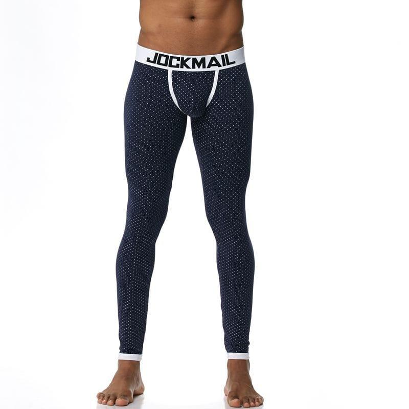 prince-wear popular products JOCKMAIL | Polka Dot Bulge Pouch Long Underwear