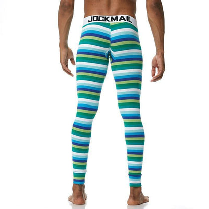 prince-wear popular products JOCKMAIL | Striped Bulge Pouch Long Underwear