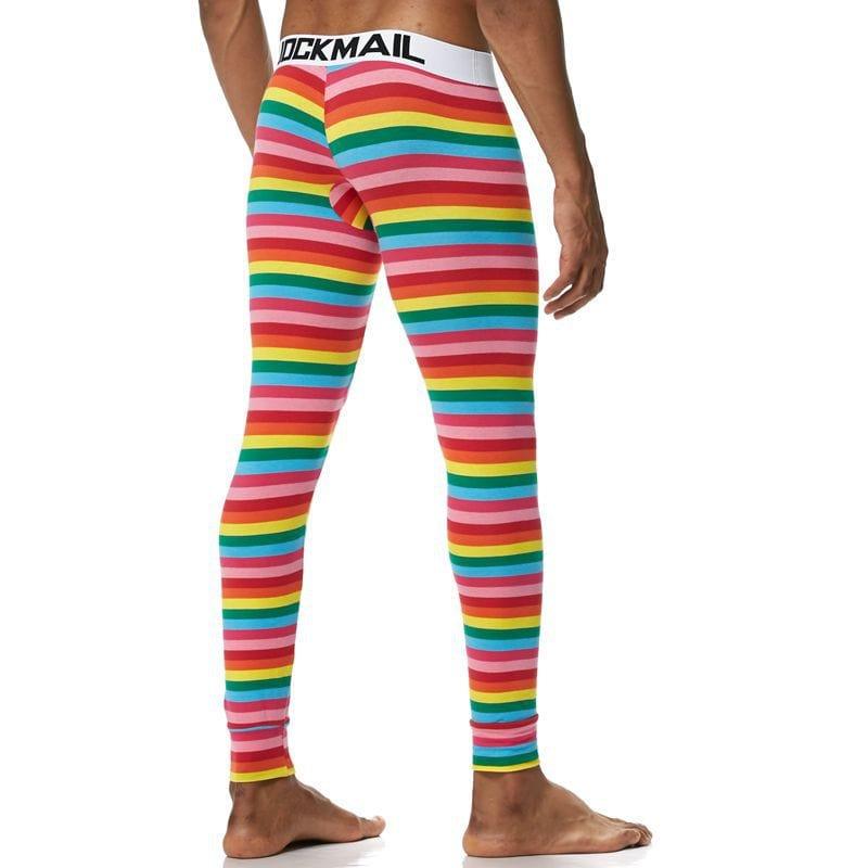 prince-wear popular products JOCKMAIL | Striped Bulge Pouch Long Underwear